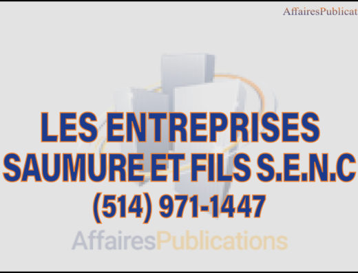 LES ENTREPRISES SAUMURE ET FILS S.E.N.C