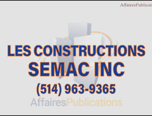 LES CONSTRUCTIONS SEMAC INC
