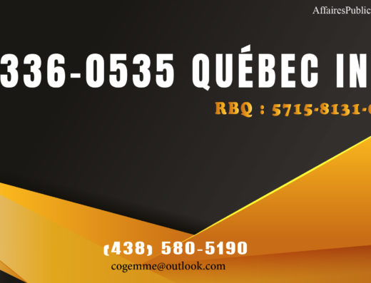 9336-0535 QUÉBEC INC