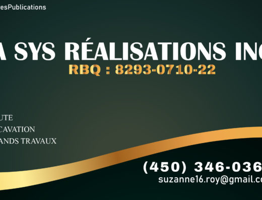 A SYS RÉALISATIONS INC