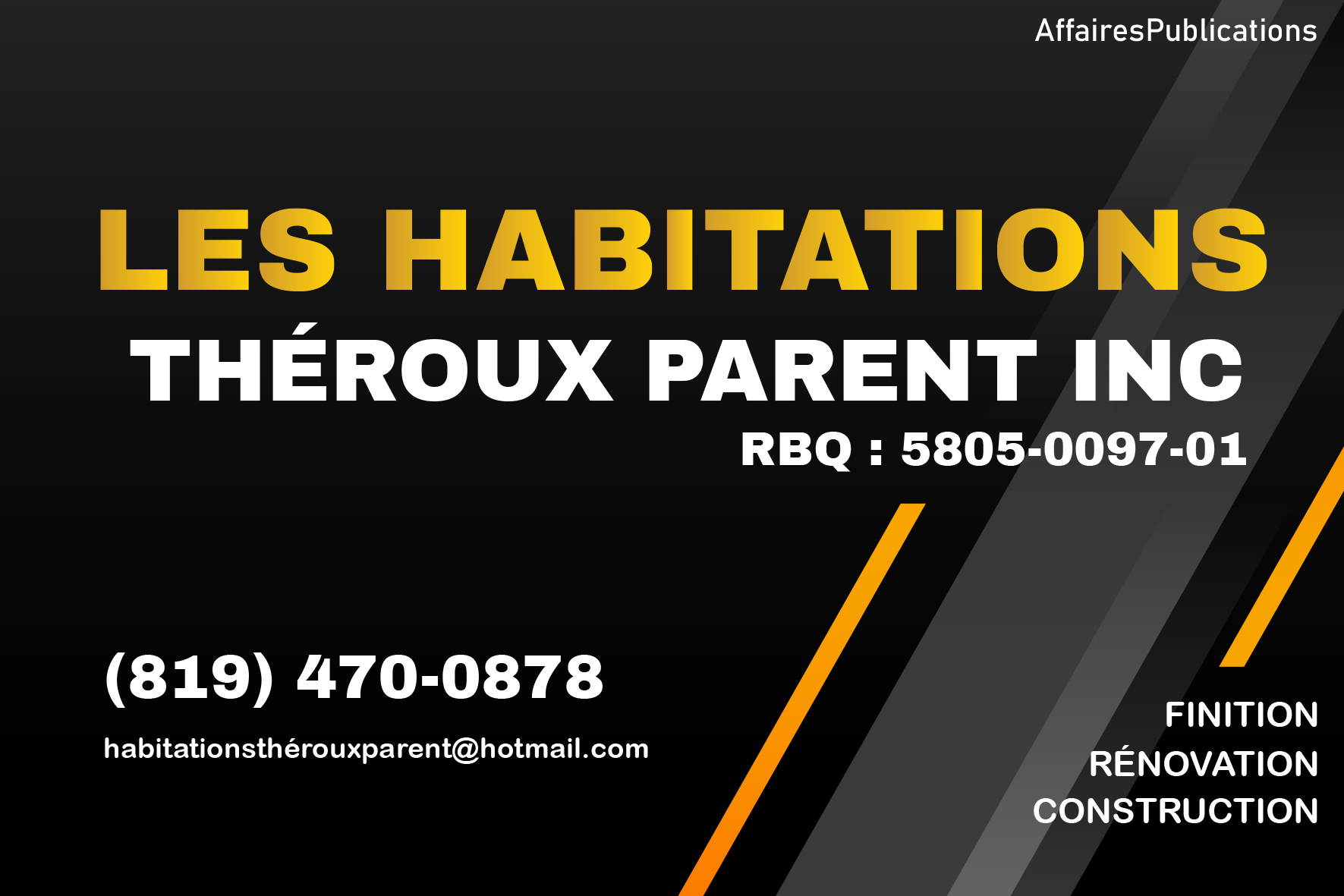 LES HABITATIONS THÉROUX PARENT INC