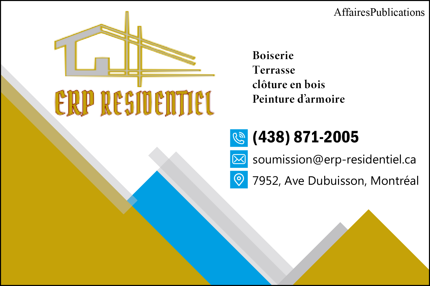 ERP RÉSIDENTIEL