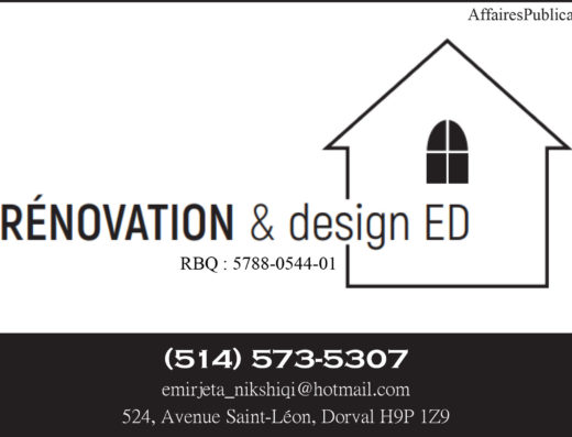 RÉNOVATION ET DESIGN ED