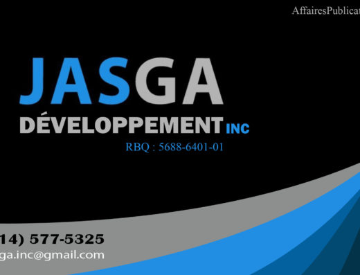 DÉVELOPPEMENT JASGA INC
