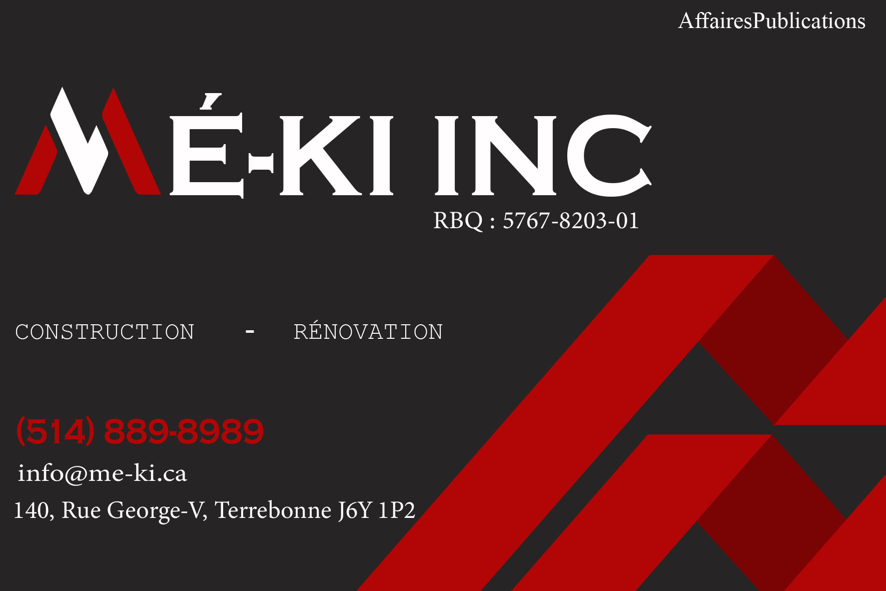 MÉ-KI INC