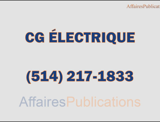CG ÉLECTRIQUE
