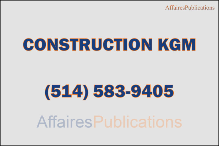 CONSTRUCTION KGM
