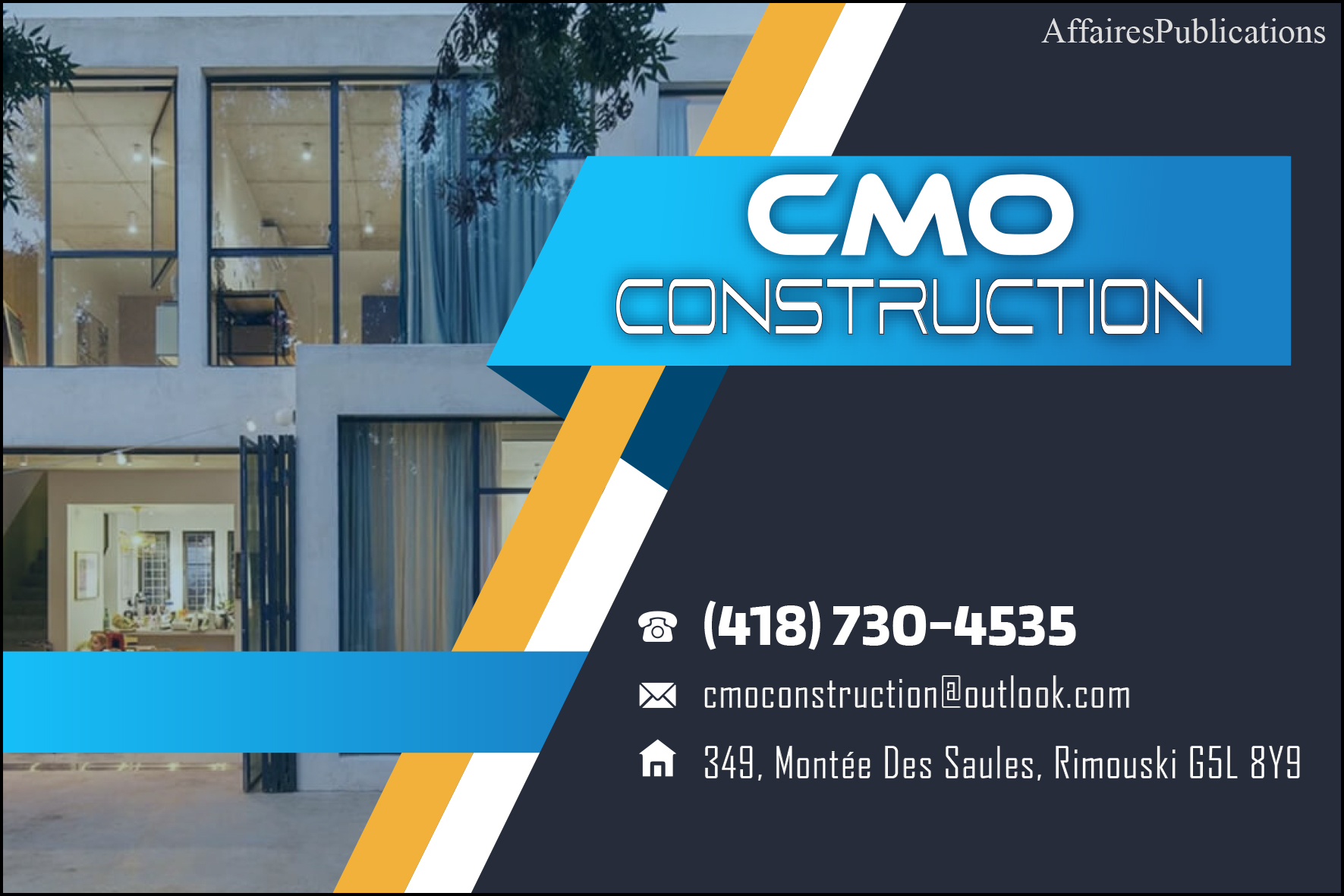 CMO CONSTRUCTION 9396-0342 QUÉBEC INC