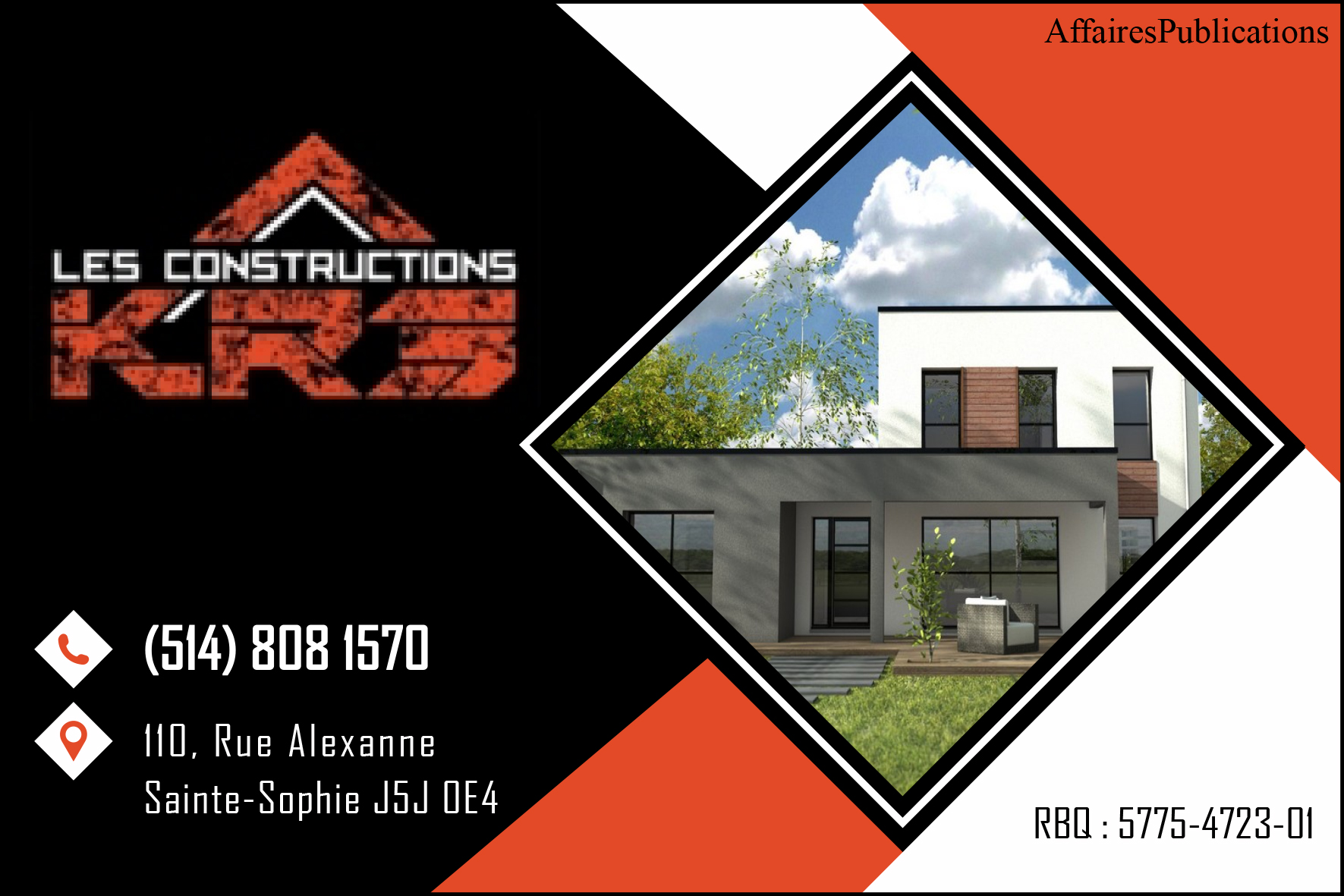 LES CONSTRUCTIONS KR3