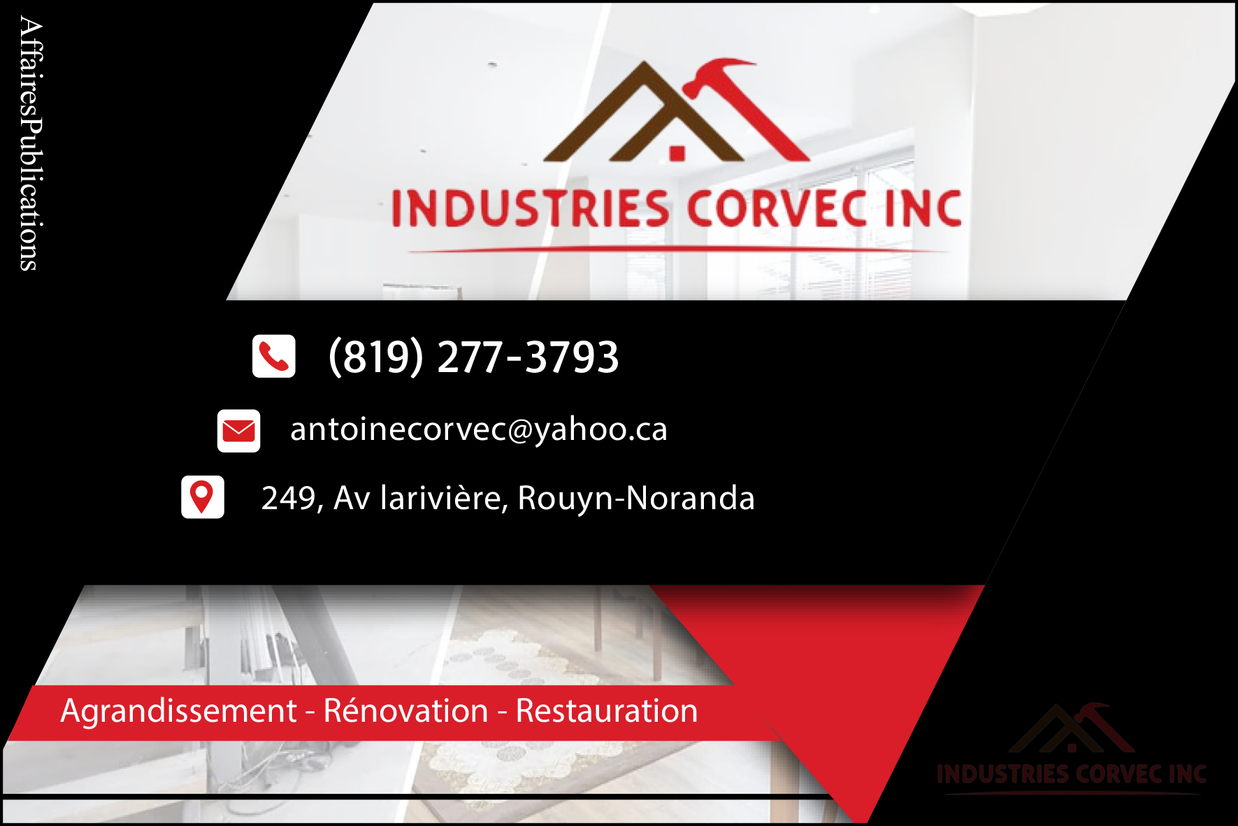 INDUSTRIES CORVEC INC