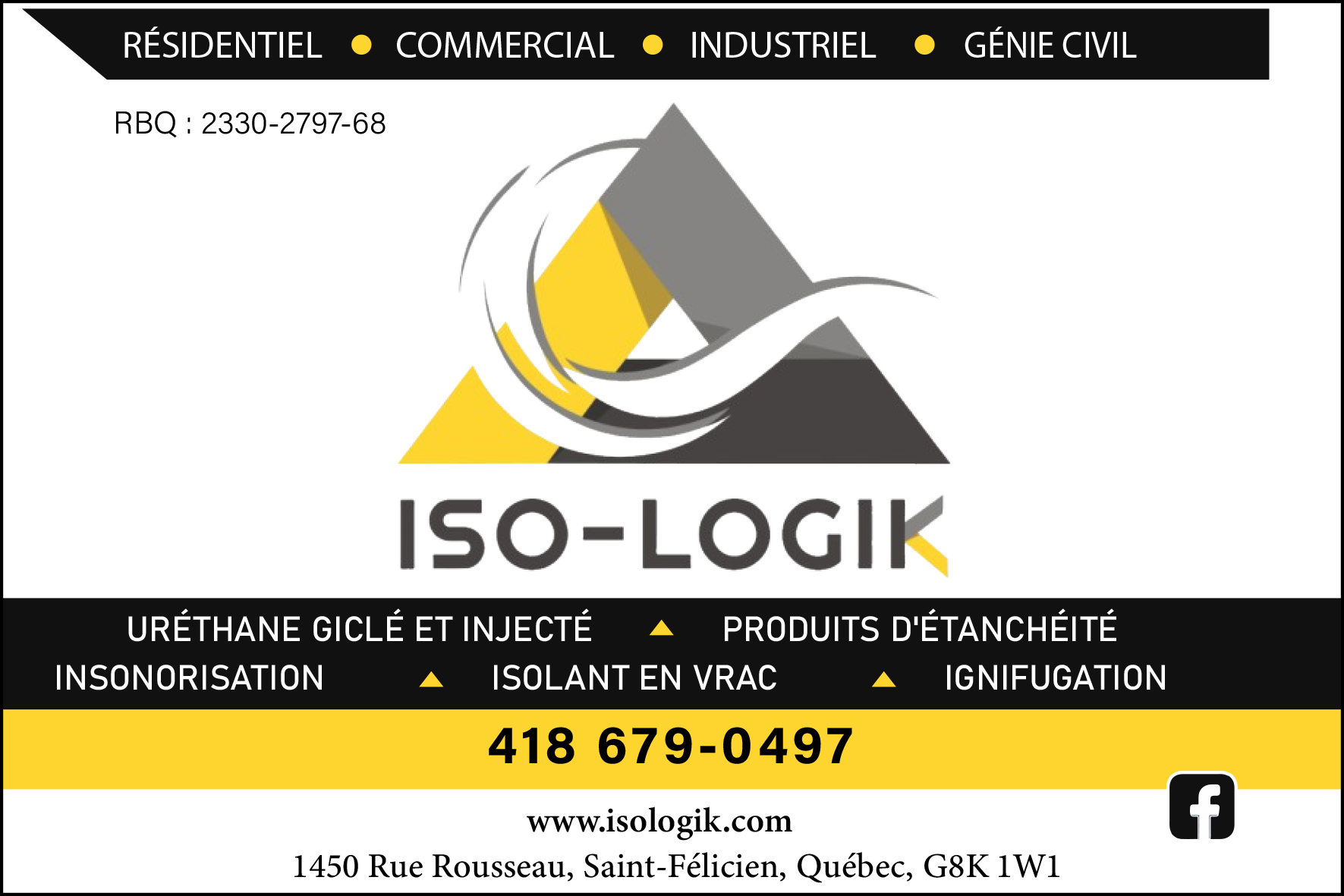 ISOLATIONS URÉTHANE ST-FÉLICIEN