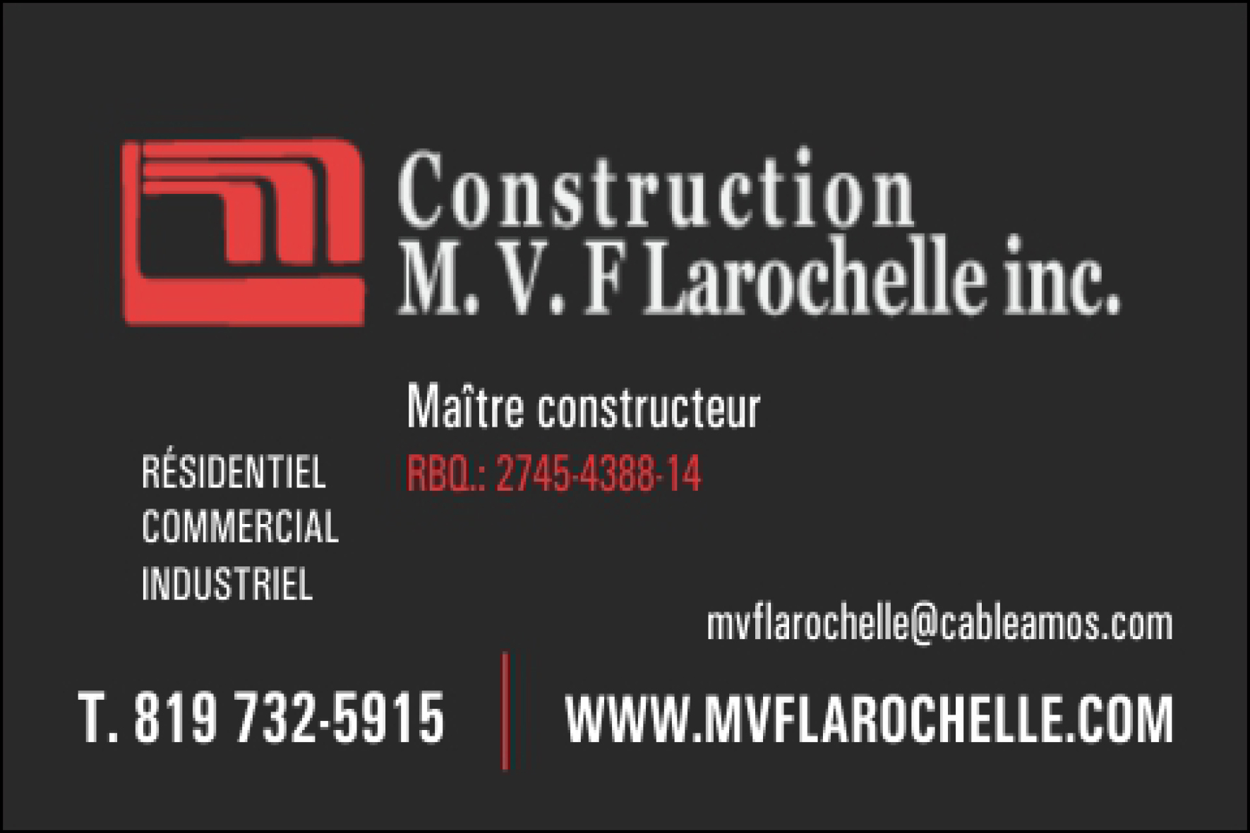 M.V.F. LAROCHELLE INC
