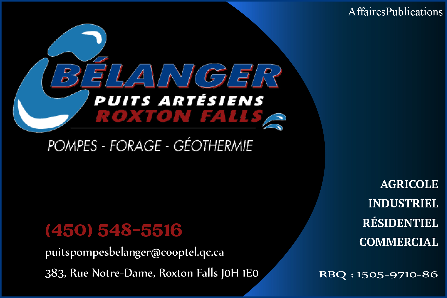 CAMILLE BÉLANGER INC