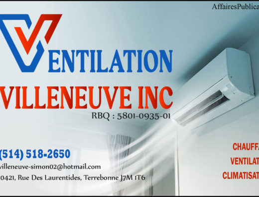 VENTILATION VILLENEUVE INC