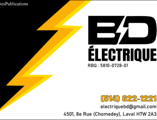 BD ÉLECTRIQUE 13377741 CANADA INC