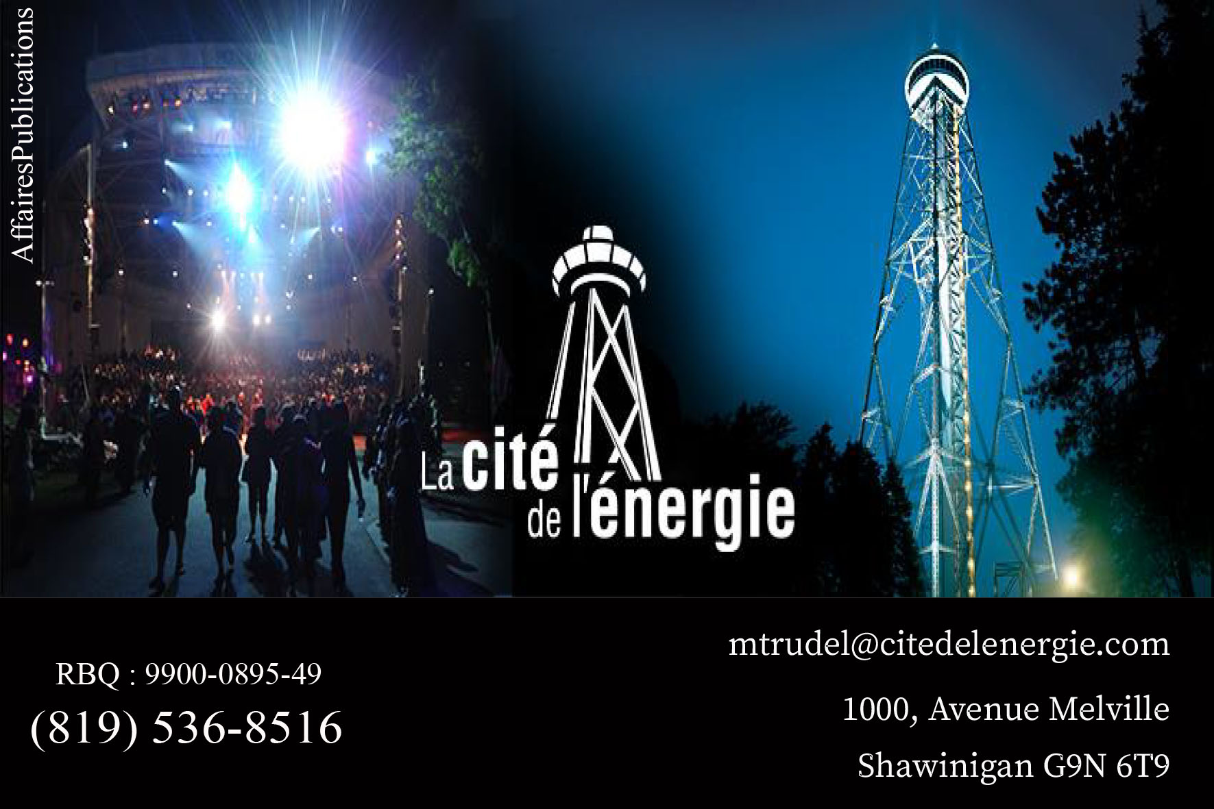 LA CITÉ DE L&rsquo;ÉNERGIE INC