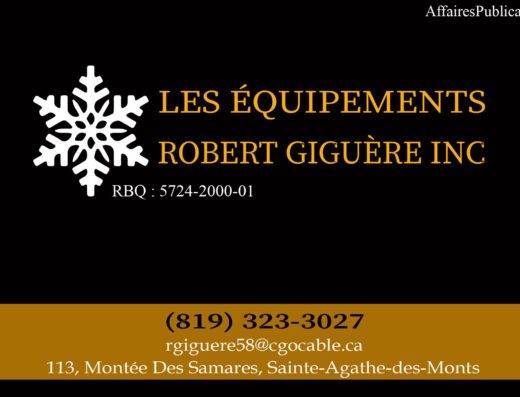 LES ÉQUIPEMENTS ROBERT GIGUÈRE INC
