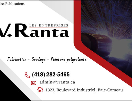 LES ENTREPRISES V.RANTA INC