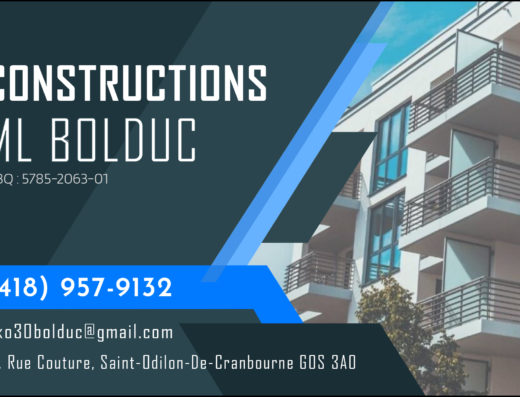 CONSTRUCTIONS ML BOLDUC
