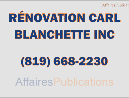 RÉNOVATION CARL BLANCHETTE