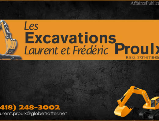 EXCAVATIONS LAURENT ET FRÉDÉRIC PROULX 2731-6116 QUÉBEC INC