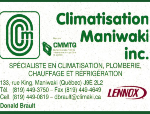 CLIMATISATION MANIWAKI INC