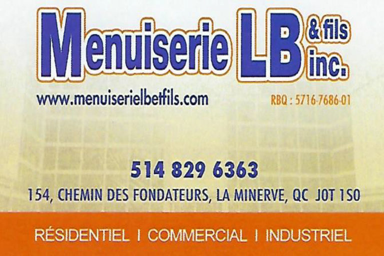 MENUISERIE L.B ET FILS INC