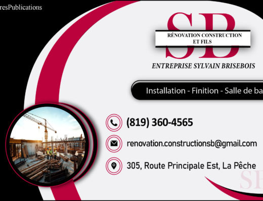 ENTREPRISE SYLVAIN BRISEBOIS RÉNOVATION CONSTRUCTION SB ET FILS
