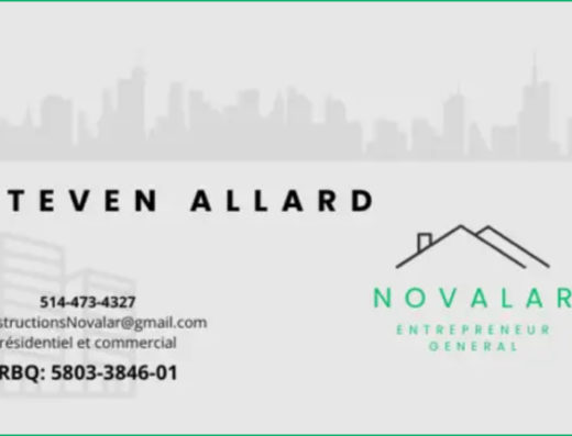 LES CONSTRUCTIONS NOVALAR INC