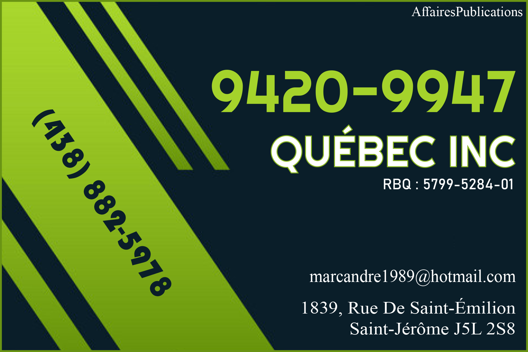 9420-9947 QUÉBEC INC
