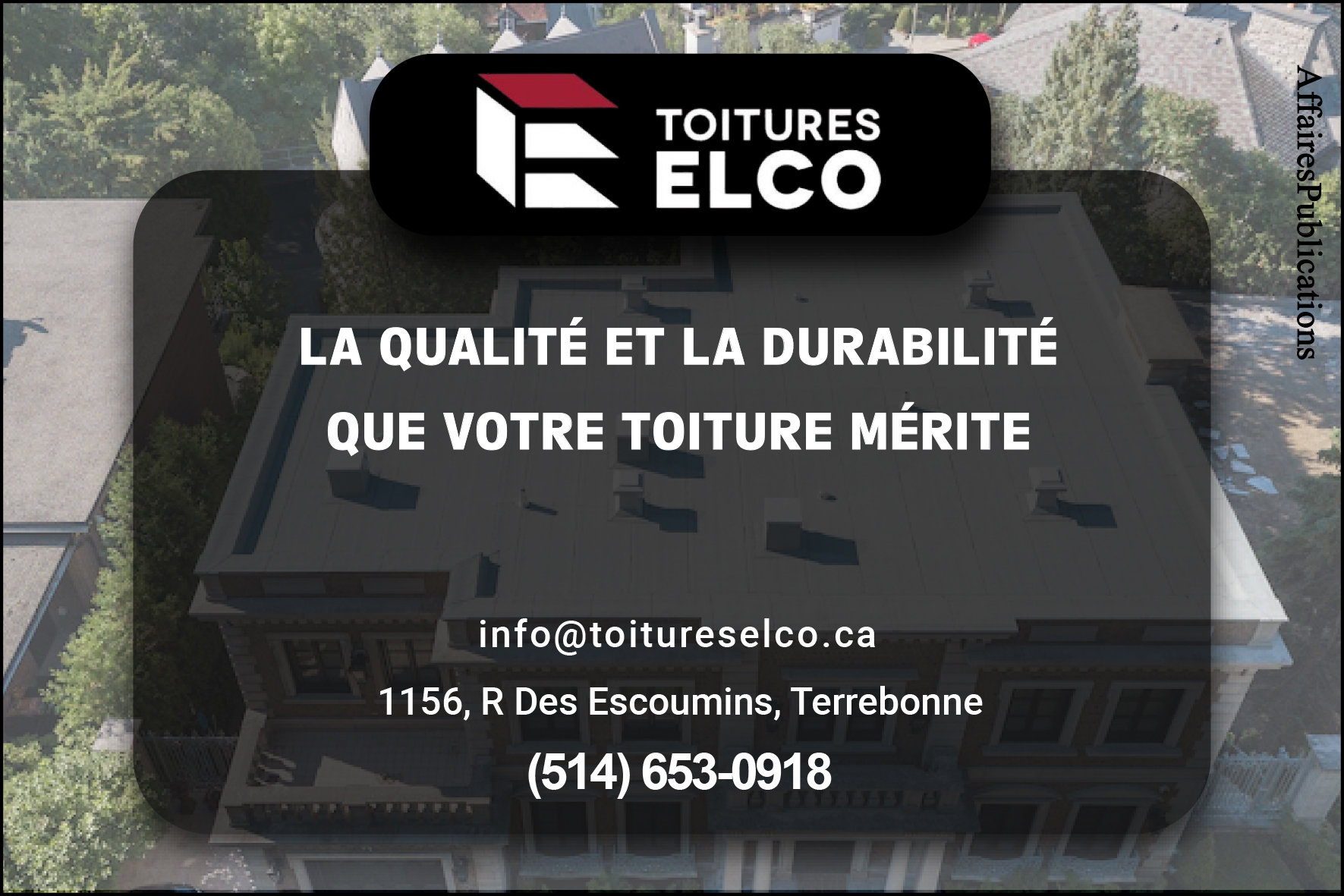 TOITURES ELCO INC