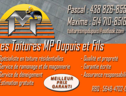 MP TOITURES DUPUIS ET FILS