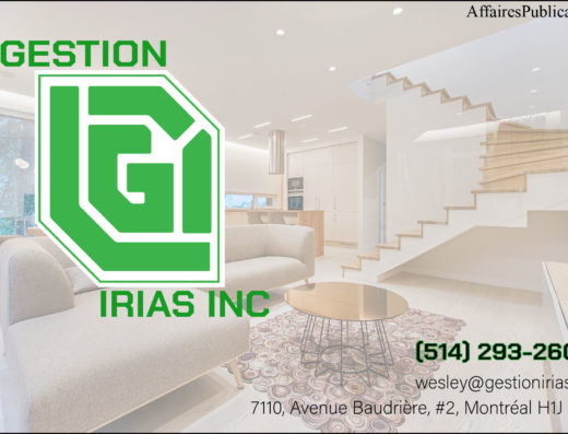 GESTION IRIAS INC
