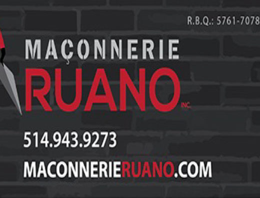 MAÇONNERIE RUANO INC