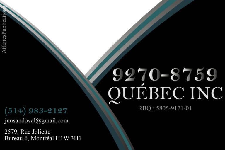 9270-8759 QUÉBEC INC