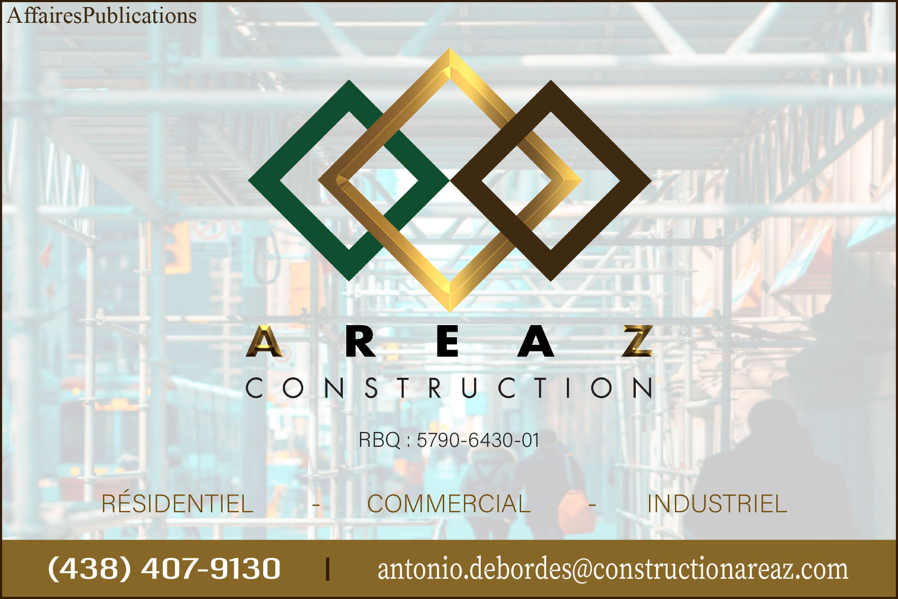 CONSTRUCTION AREAZ 9424-2393 QUÉBEC INC