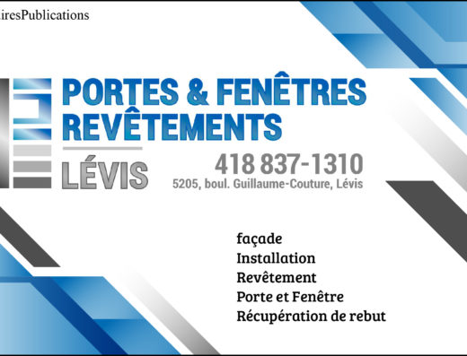 PORTES & FÊNETRES & REVÊTEMENTS LÉVIS