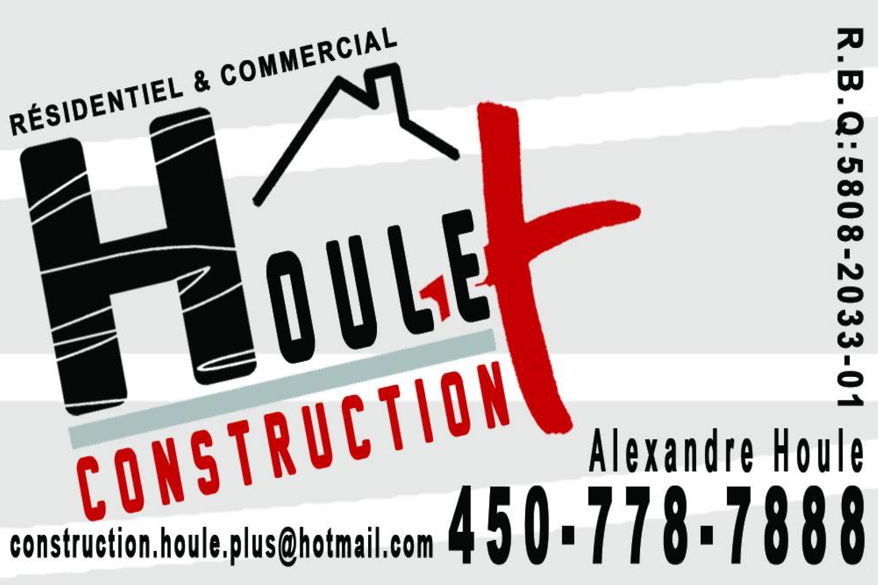 CONSTRUCTION HOULE + INC