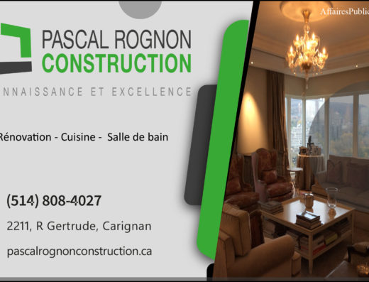 CONSTRUCTION PASCAL ROGNON <br/> & FILS INC