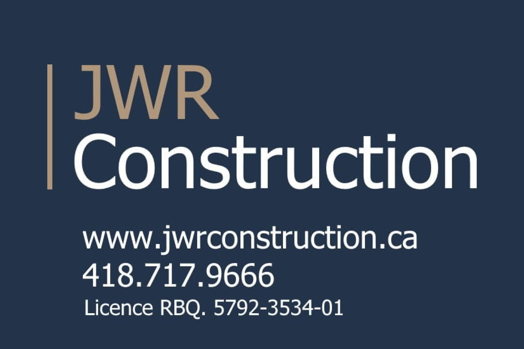 JWR CONSTRUCTION INC