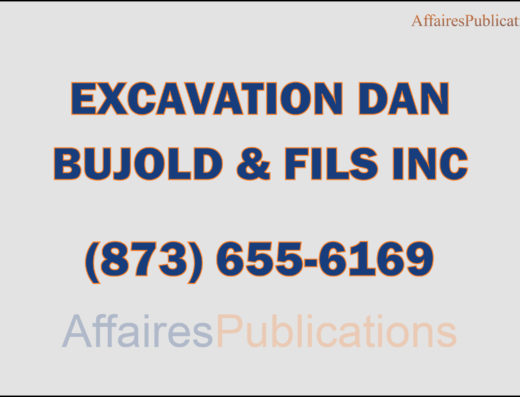 EXCAVATION DAN BUJOLD & FILS