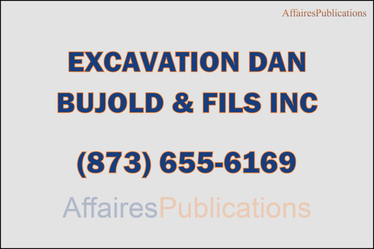 EXCAVATION DAN BUJOLD & FILS