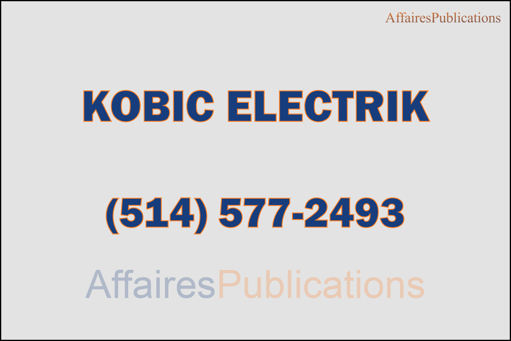 KOBIC ELECTRIK
