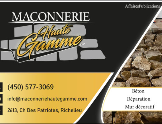 MAÇONNERIE HAUTE GAMME INC