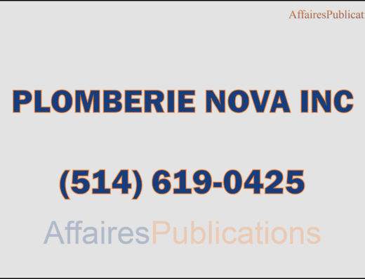 PLOMBERIE NOVA INC