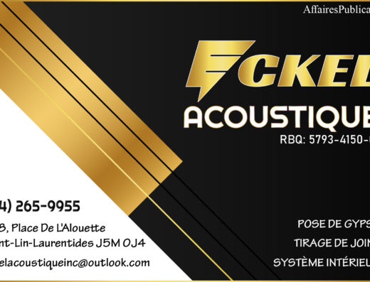 ECKEL ACOUSTIQUE INC
