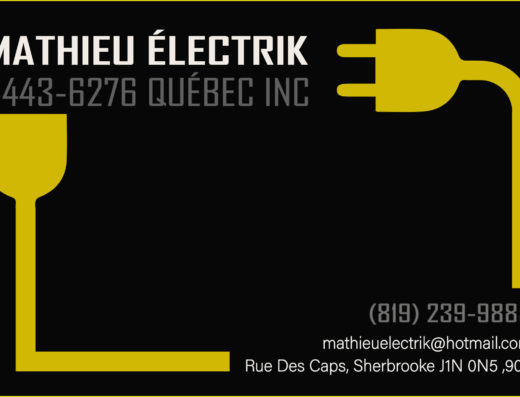 MATHIEU ÉLECTRIK 9443-6276 QUÉBEC INC
