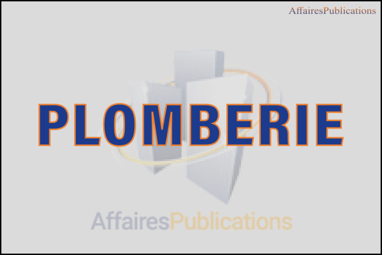 PLOMBERIE