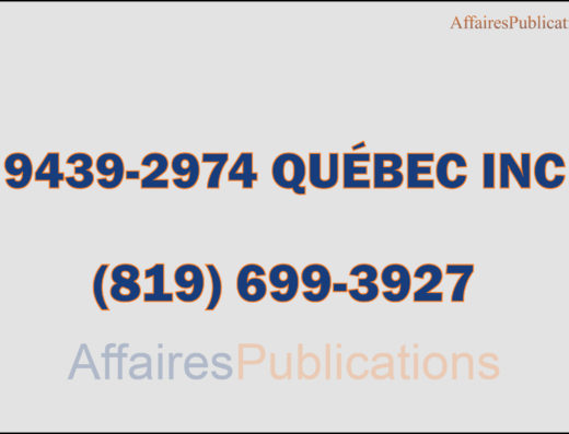 O M ÉLECTRIQUE 9439-2974 QUÉBEC