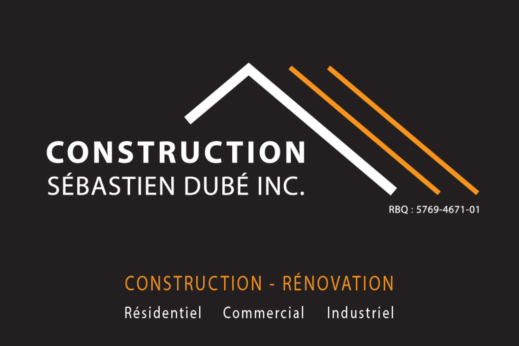 CONSTRUCTION SÉBASTIEN DUBÉ